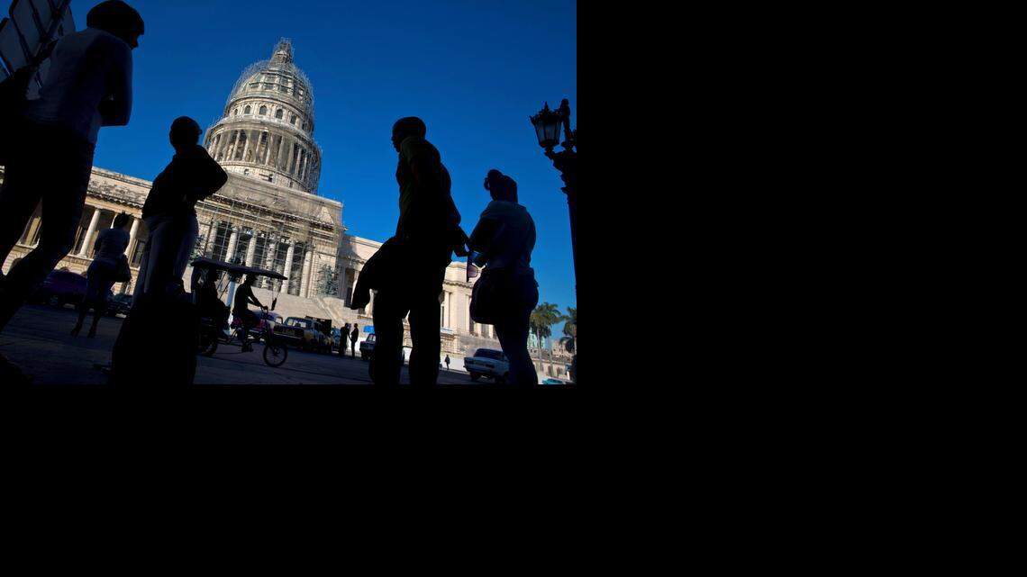 
The scene outside the Capitolio in Havana on Dec. 18, a day after the Obama administration and the communist government of Raul Castro announced moves to try to normalize relations.


