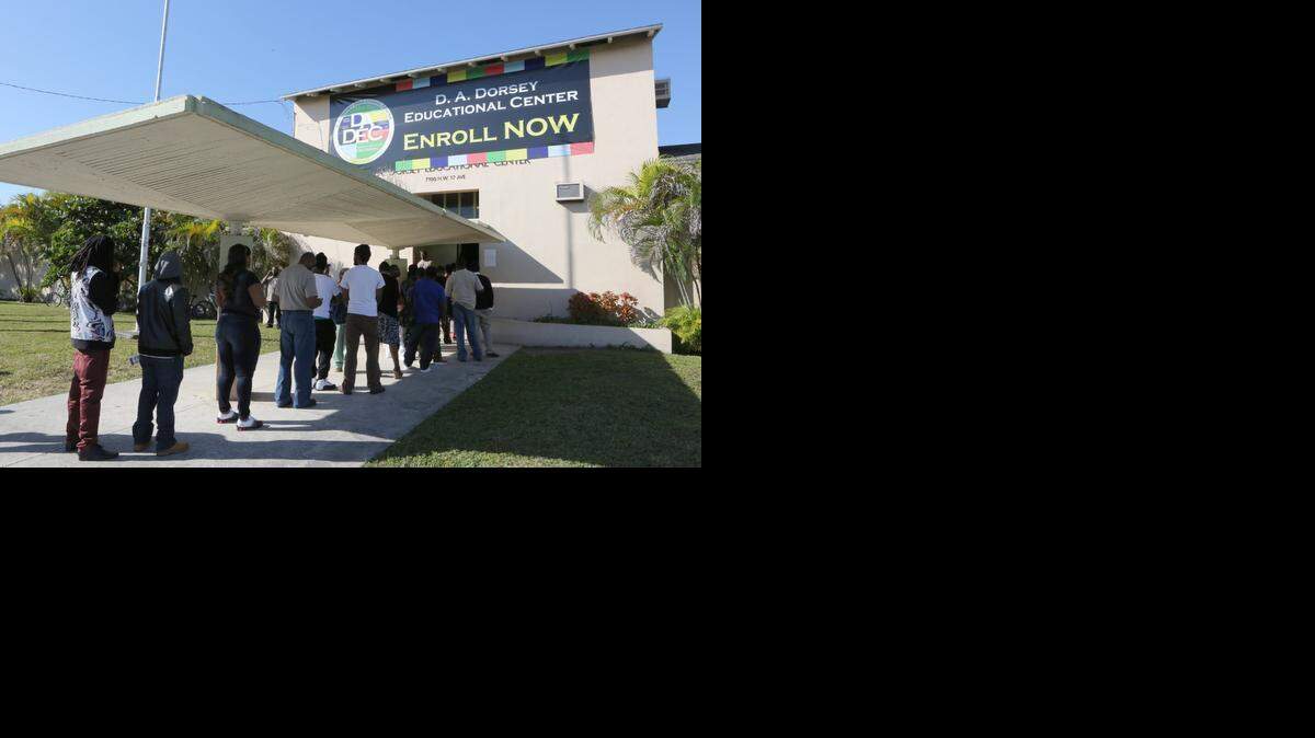 
Hundreds of people attended a career session at the D.A. Dorsey Educational Center in Miami at the end of last year.
