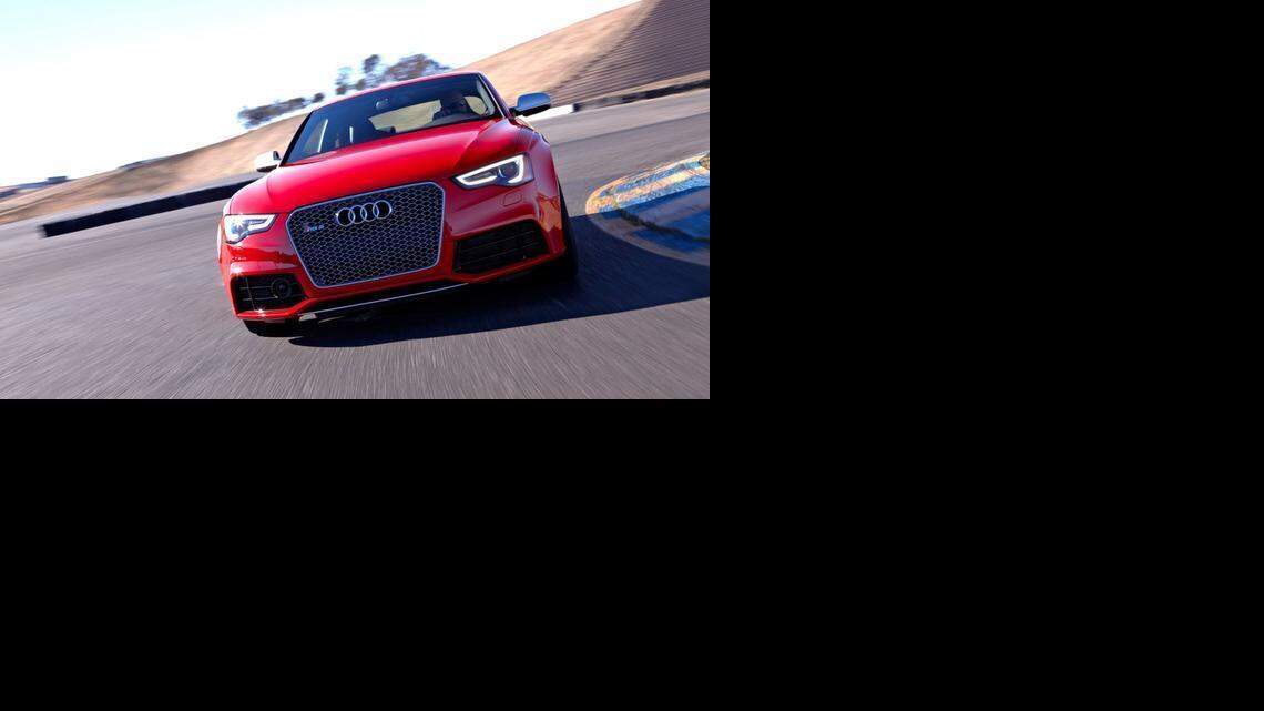 
The $71,000 Audi RS5 is shown in this photo provided by Audi. 

