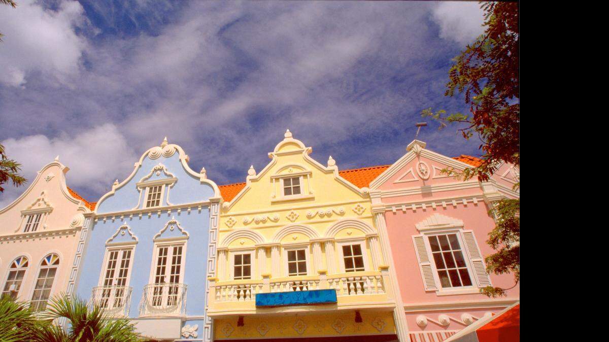 
Downtown Oranjestad, Aruba, is shown in this handout photo. More flights between Aruba and Miami are starting in July.
