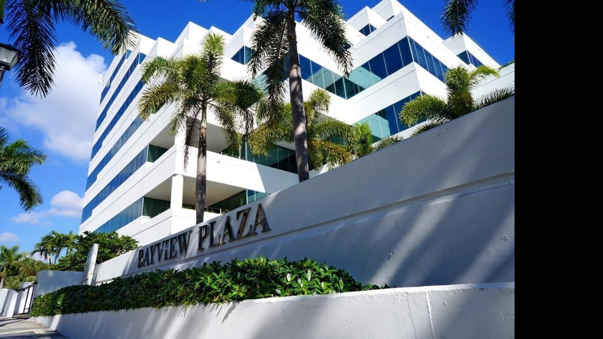 
The Bayview Executive Plaza, an office tower in Coconut Grove that sold Thursday as part of a $42 million package deal.
