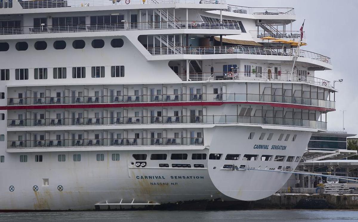 A Carnival Cruise ship is docked at the PortMiami as the company becomes one of the first to be sued under Title III of the Helms-Burton Act at the Wilkie D. Ferguson Jr. U.S. Courthouse on May 02, 2019 in Miami. The lawsuit filed by Javier Garcia-Bengochea and Mickael Behn claim they are the owners of confiscated property in Cuba and are among the first to file lawsuits against European and American companies doing business on their former properties after the Trump Administration announced that they will allow Title III of the Helms-Burton Act to go into effect.