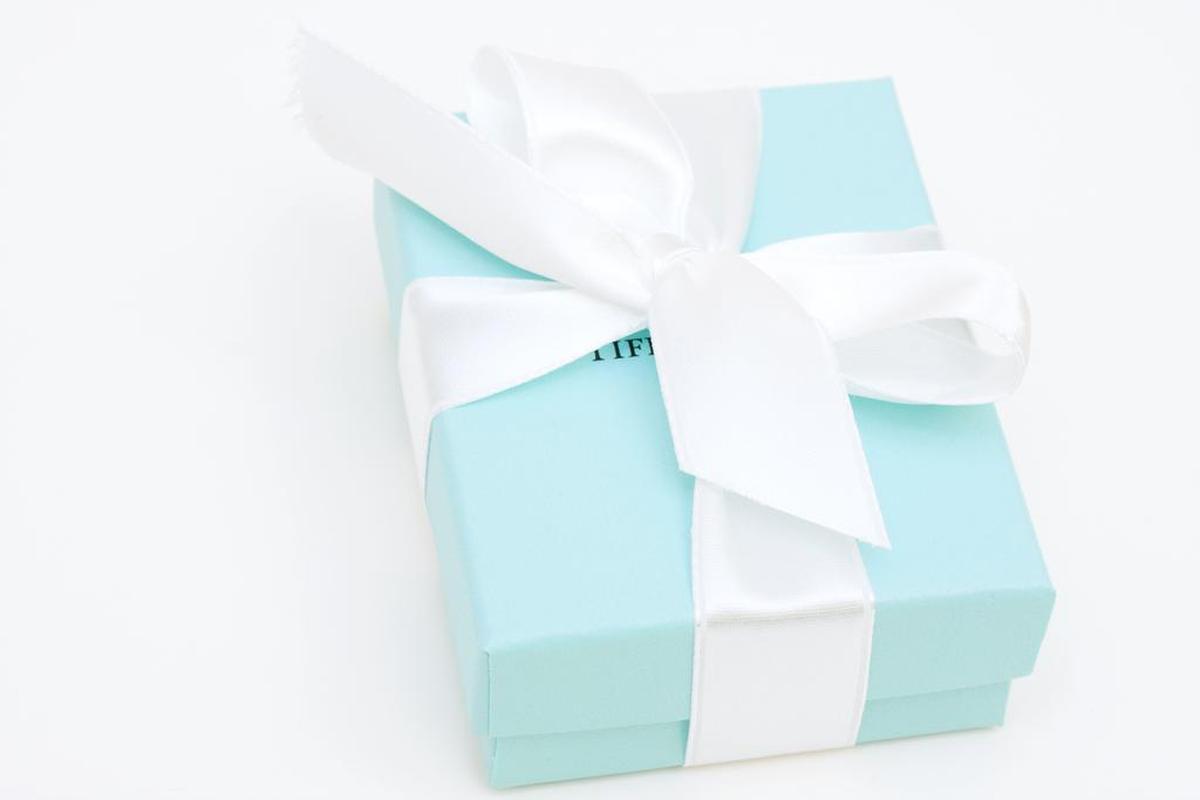 A meaningful necklace from Tiffany’s.