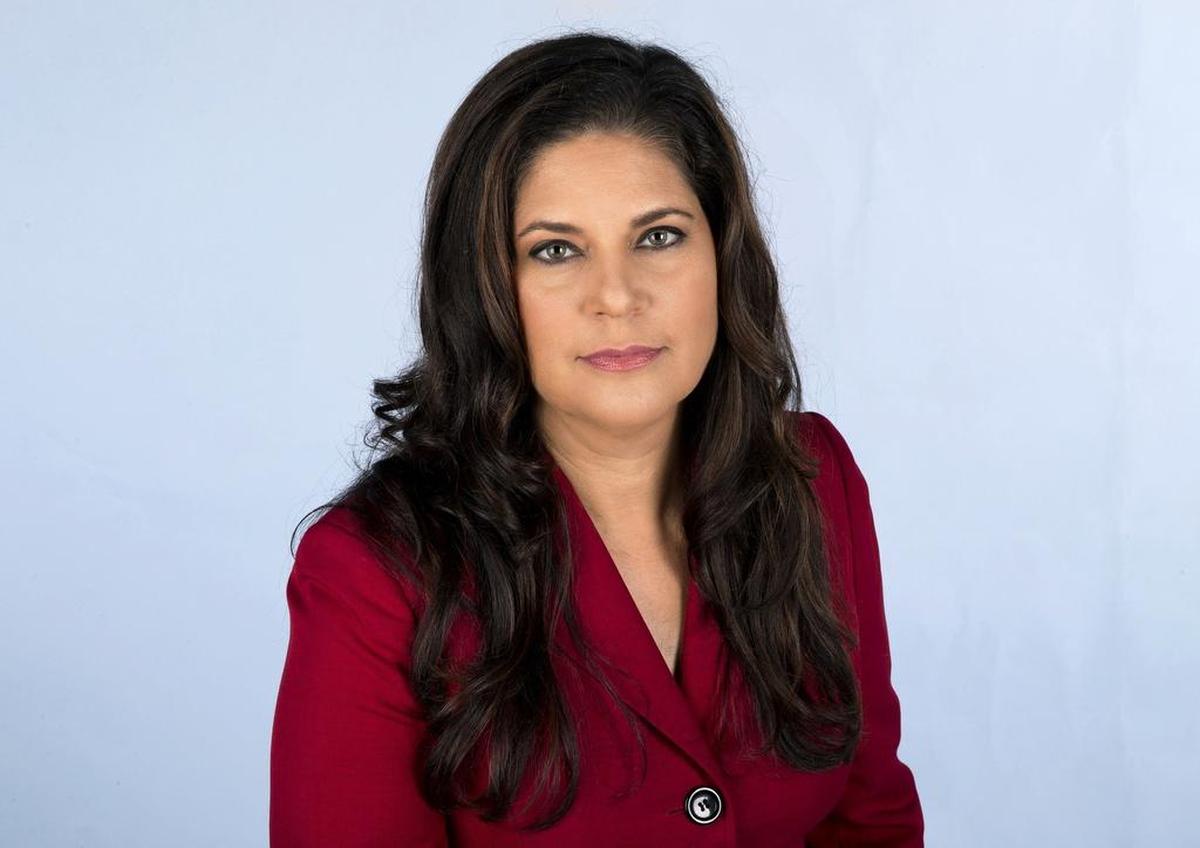 Mindy Marqués, presidenta y directora ejecutiva de el Nuevo Herald y el Miami Herald, fotografiada en el estudio del diario en septiembre de 2015