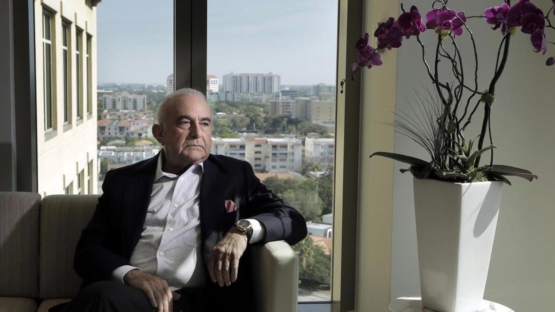 Cisneros Group founder Gustavo Cisneros at the company’s Coral Gables headquarters on May 11.