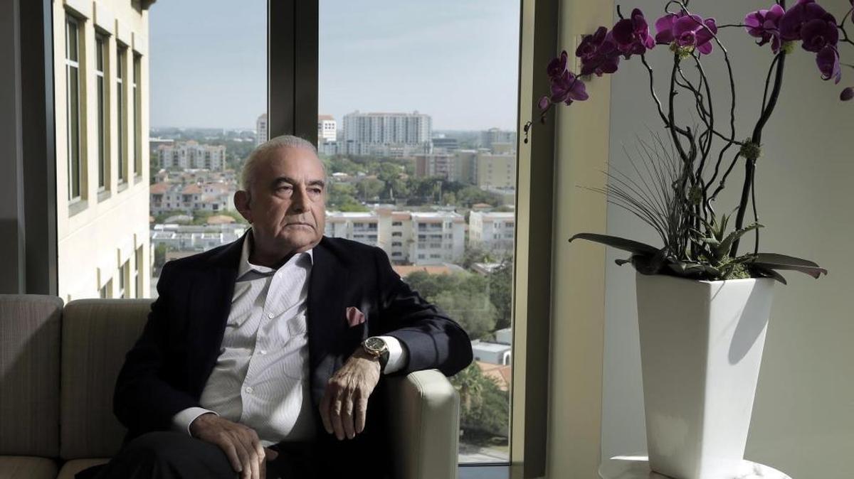 Cisneros Group founder Gustavo Cisneros at the company’s Coral Gables headquarters on May 11.