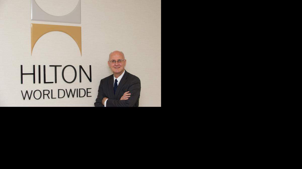 
Long tenure: Tom Potter, the senior vice president of operations for Hilton Worldwide in the Caribbean and Latin America, has been with Hilton for over 35 years.

