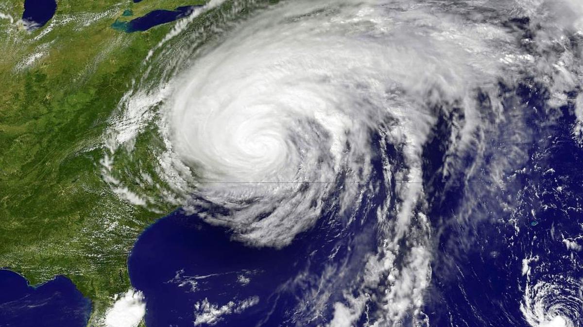 This NASA/NOAA GOES Project image released on Aug. 27, 2011 shows Hurricane Irene moving up the east coast of the United States.