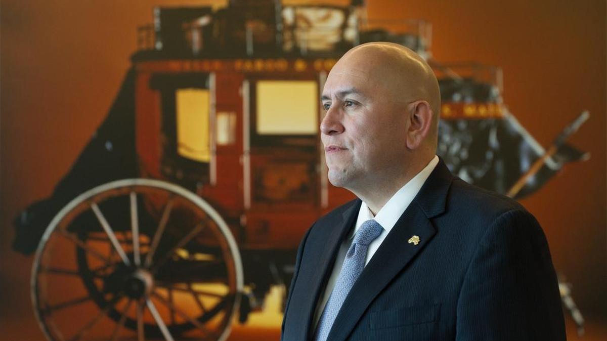 
Joe Atkinson, Wells Fargo’s South Florida region president, at one of the bank’s offices in Fort Lauderdale.

