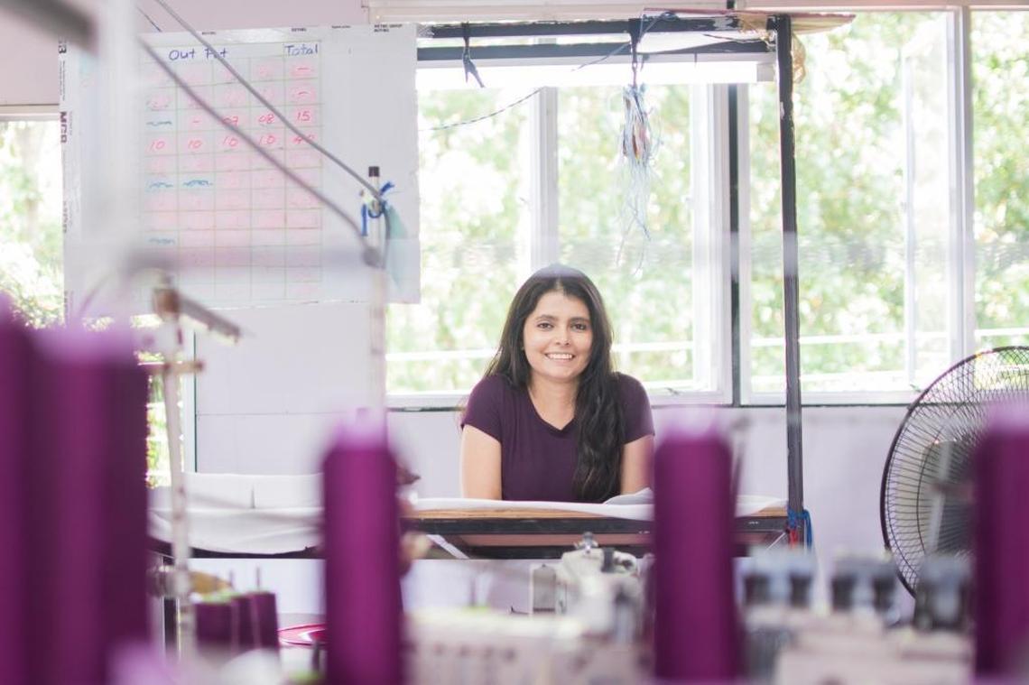 Cheynelle Mendis is a co-founder and the designer for Alana Athletica, which designs and sells yoga pants made to employ and empower women in Sri Lanka who are abuse survivors.