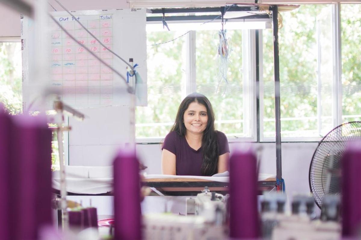 Cheynelle Mendis is a co-founder and the designer for Alana Athletica, which designs and sells yoga pants made to employ and empower women in Sri Lanka who are abuse survivors.
