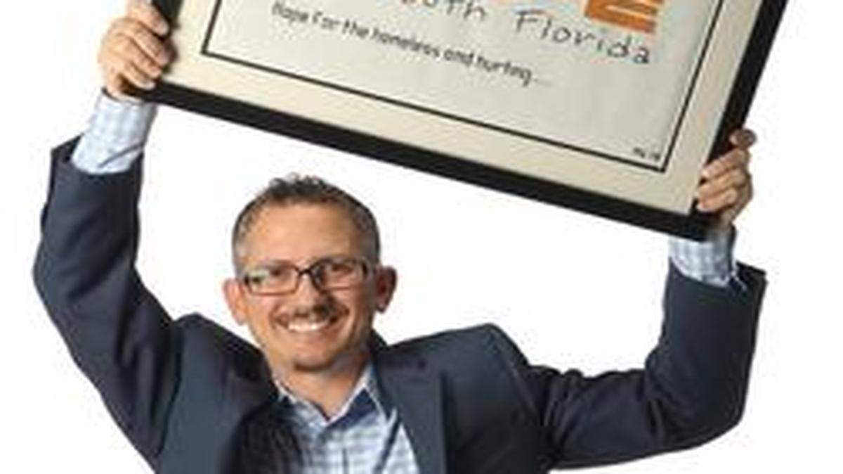 
ROBIN MARTIN, 37: “Robin is an innovator leader in the nonprofit world. He is tackling a big issue but he is creative and passionate in addressing and solving homelessness.” 
