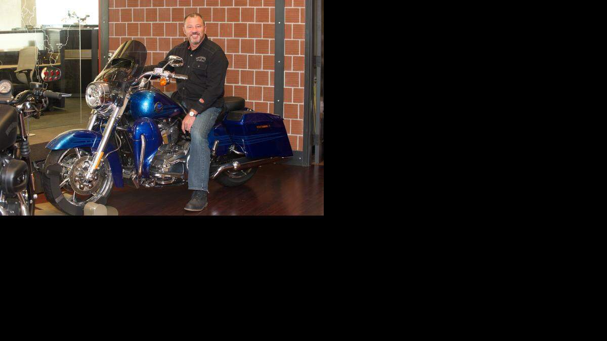 
Let’s ride: Sean Cummings, vice president for Harley-Davidson Motor Company in Latin America, is inside the Latin-American headquarters in Doral on Dec. 15.
