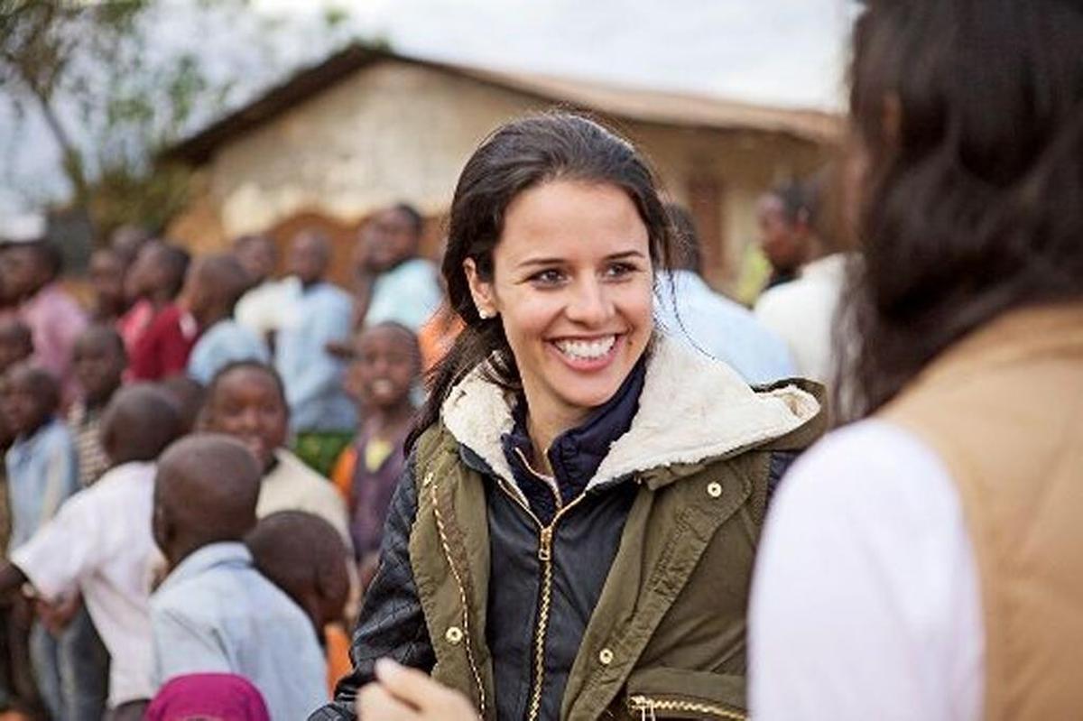 Trina Spear co-founded FIGS, which sells medical scrubs and gives a set of scrubs to a healthcare professional in an emerging market for every set it sells. So far FIGS has donated more than 75,000 sets.