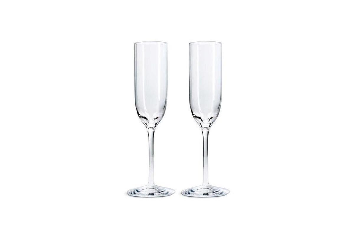 Thoughtfulness and timeliness is key to material gifts. Recently a prospective vendor had couriered over a set of Tiffany Champagne glasses for two. As a female CEO, I appreciated the gesture. It symbolized “celebration.” Ania Rodriguez, CEO of Key Lime Interactive Shown: Champagne flute set lilke the one Rodriguez received. www.tiffany.com ($135)
