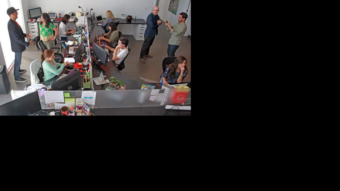 
GROWING AND THRIVING: Since its move into a social-media-focused marketing company three years ago, Nobox has grown to about 37 employees and has operations in Midtown Miami, New York, San Francisco and Sao Paulo.


