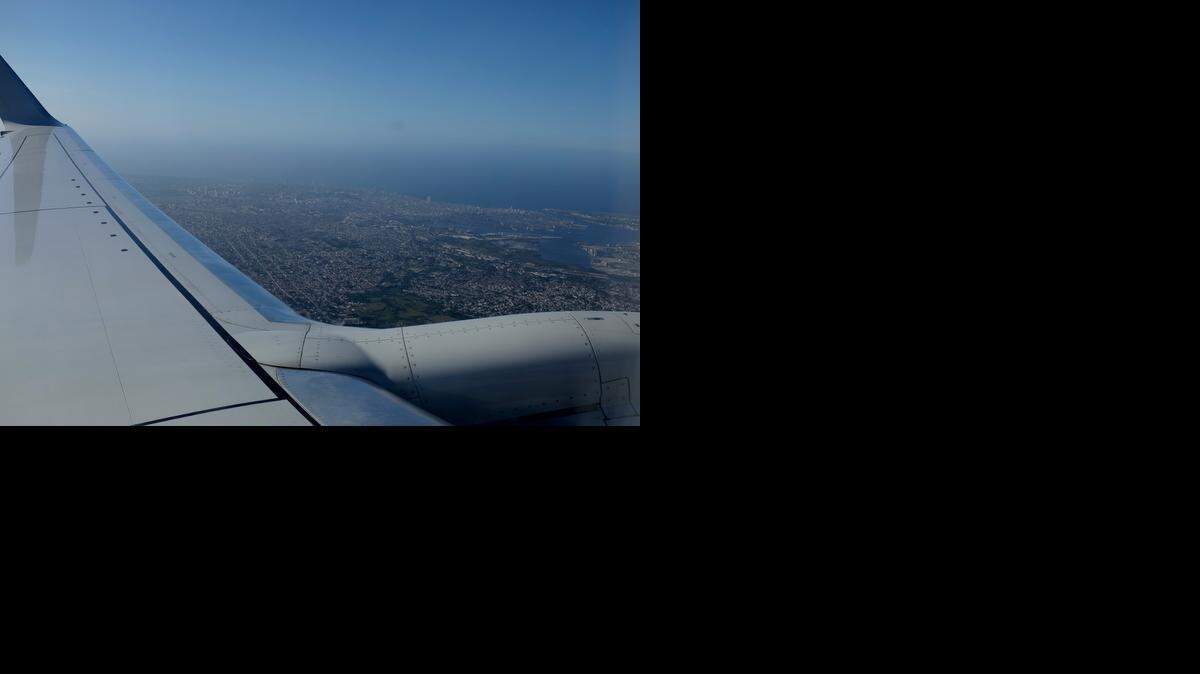 
An aerial view of Cuba is seen from a Miami-bound American Airlines charter taking off from José Martí International Airport earlier this month.


