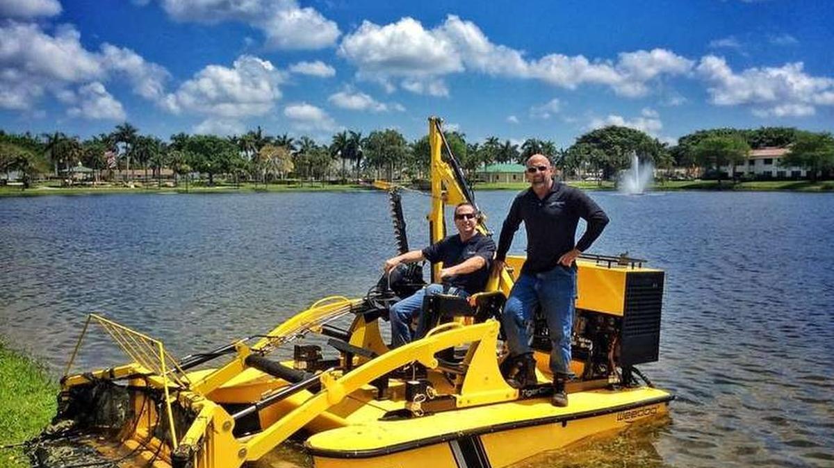 Brian and Stuart Fischer founded Boynton Beach-based Lake and Wetland Management in 1992. The company, which has an office in the Miami area, has franchises around the state.