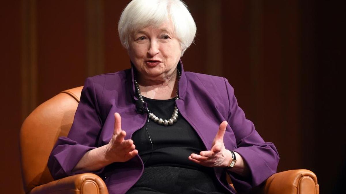 Federal Reserve Chair Janet Yellen. The Fed meets for two days in the week ahead culminating with the interest rate decision Wednesday.
