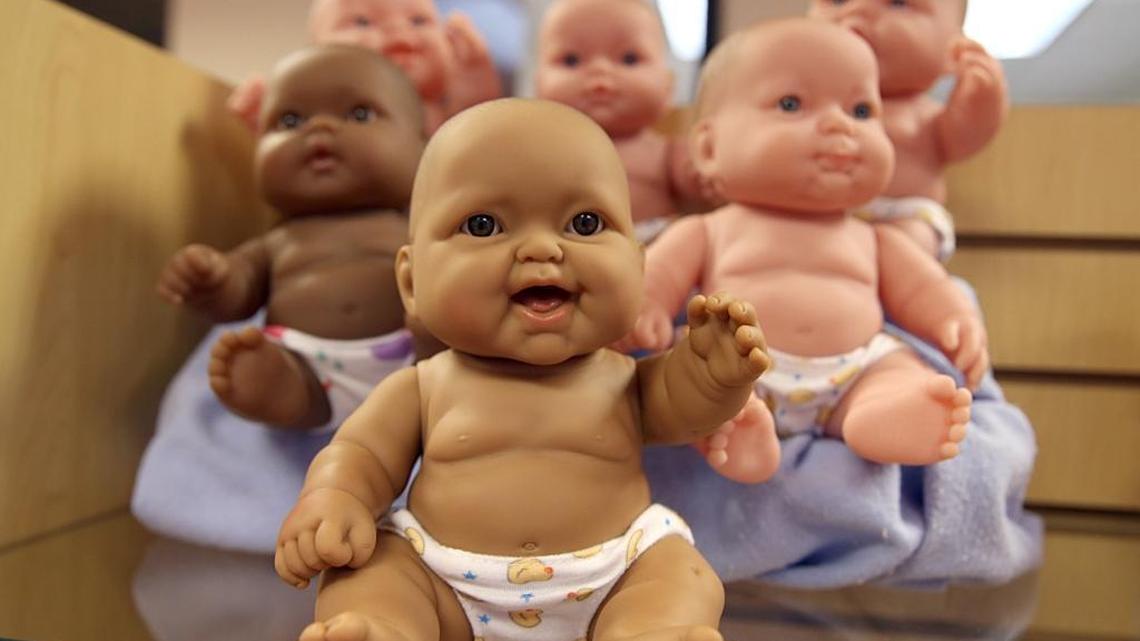 Samples of dolls designed and created by JC Toys Group, Inc, photographed at their warehouse in Doral, on March 03.