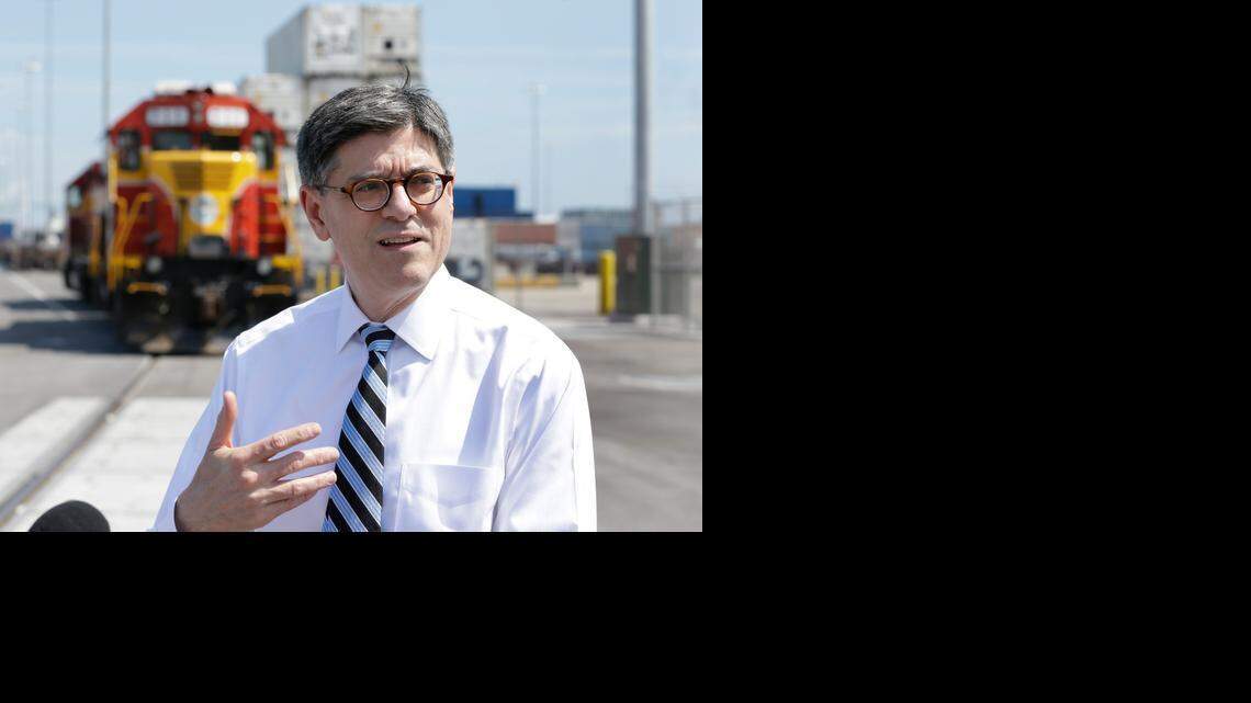 
U.S. Treasury Secretary Jacob J. Lew visited PortMiami Thursday in advance of a Friday address on trade and the economy at Miami Dade College. The speech is co-sponsored by the Greater Miami Chamber of Commerce. 
