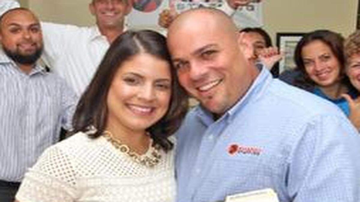 <cutline_leadin>THUMBS-UP TO MORE SUCCESS: </cutline_leadin> Eloy and Rosalina “Rosy” Rodriguez of Xpand Staffing and their employees, posing at their Coral Springs office, help companies find temporary and full-time employees. The small company is seeking a strategic plan for growth.<252><137>, was started in 2010 by husband-and-wife team Eloy Rodriguez and Rosalina “Rosy” Rodriguez. The company has had robust sales and now offers locations in Coral Springs and Hollywood, and is poised for expansion. Xpand asked the Miami Herald and Broward SCORE for a Small Business Makeover, to help them grow strategically.<252><137>