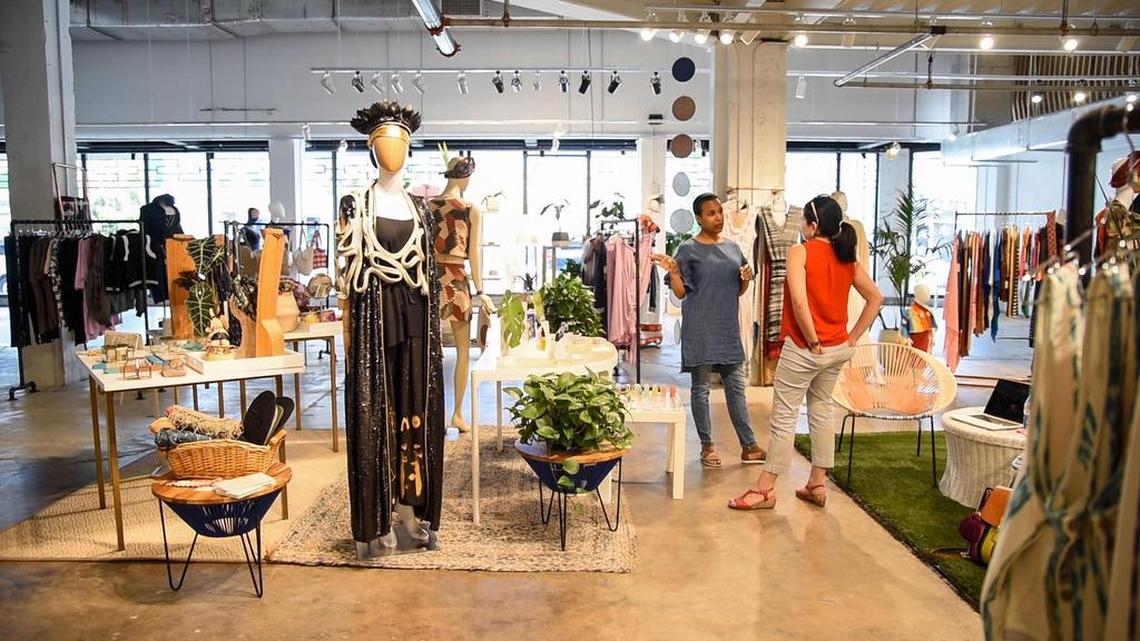 Inside the Museum of Sustainability, a pop-up store and museum inside The Citadel in Little Haiti, on July 2, 2019.