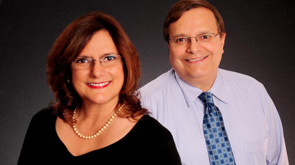 Julia and Frank Pulles of Coldwell Banker in Coral Gables.