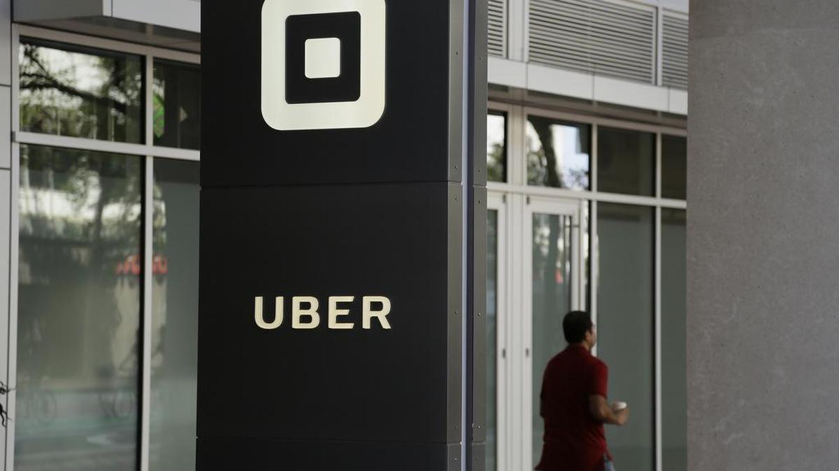 A man walks past the building that houses the headquarters of Uber in San Francisco. Uber’s recent troubles were largely of its own making, says Mike Valdes-Fauli: “In the case of Uber, we witnessed a drip, drip, drip of dumbness.”