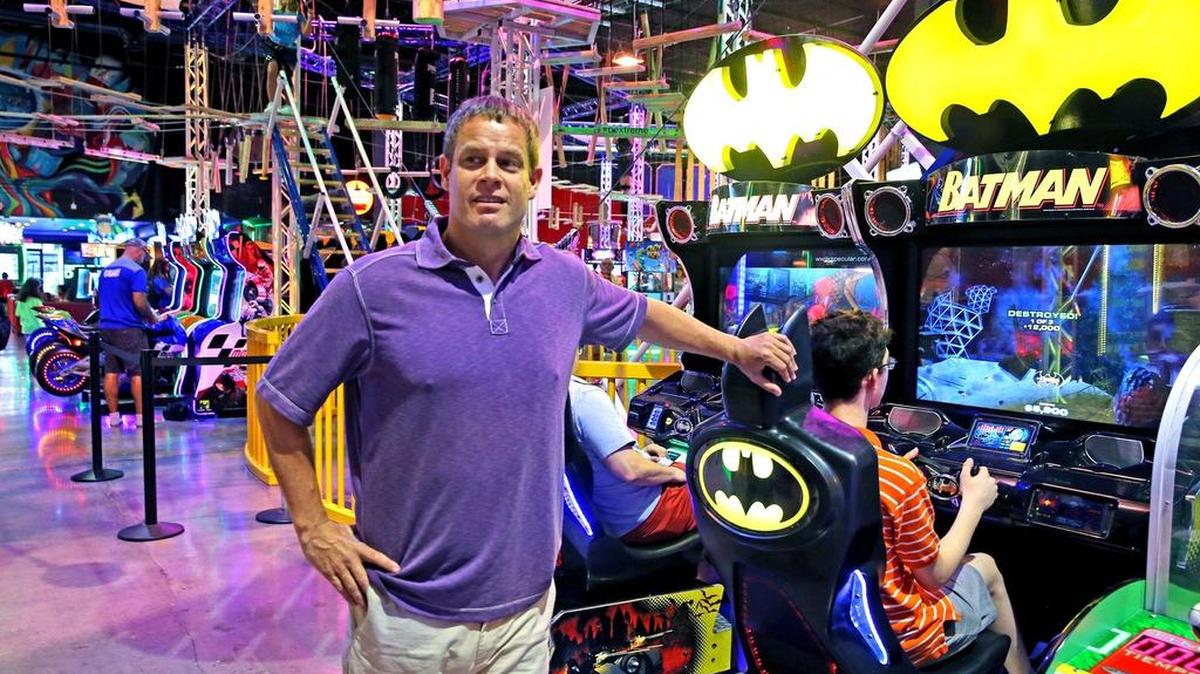 David Goldfarb, CEO and founder of PrimeTime Amusements, has made entertainment his business. Clients include Universal Orlando Resort and the world’s largest McDonald’s. He’s shown at Xtreme Action Park in Fort Lauderdale.