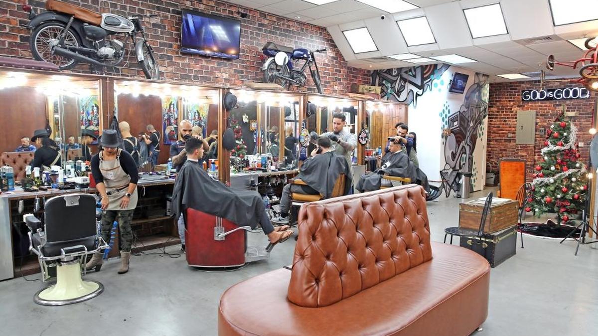 The Spot Barbershop in Coral Gables, with over 16 years in the industry the barbershop was born of a realization that Miami lacked a relaxing place for men to hang out, talk with other men and get their hair cut at the same time.