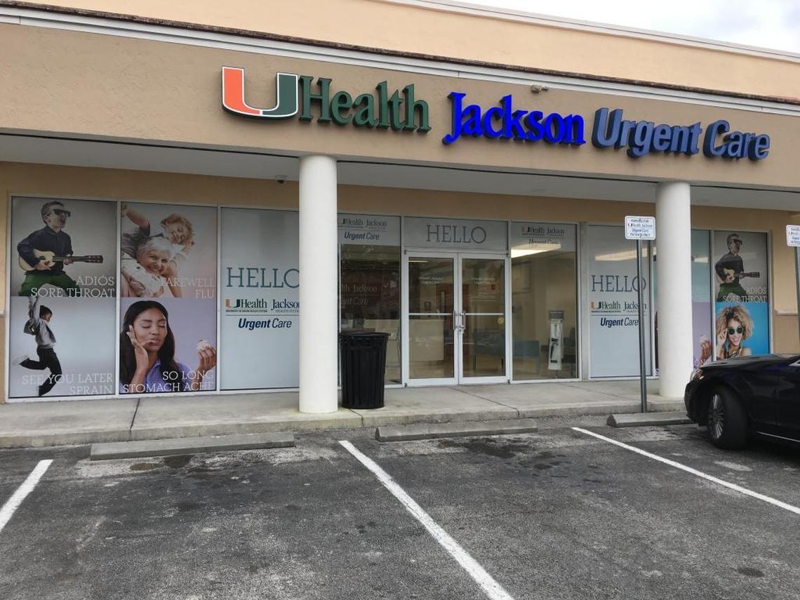 This UHealth/Jackson Urgent Care Center on Biscayne Boulevard in North Miami is one of three urgent-care sites Jackson has opened in a belated attempt to catch up with competition.