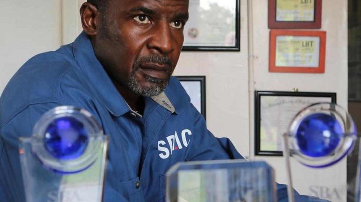 Paul Morrow, president of SDAC (formerly South Dade Air Conditioning), at the company offices in Homestead.