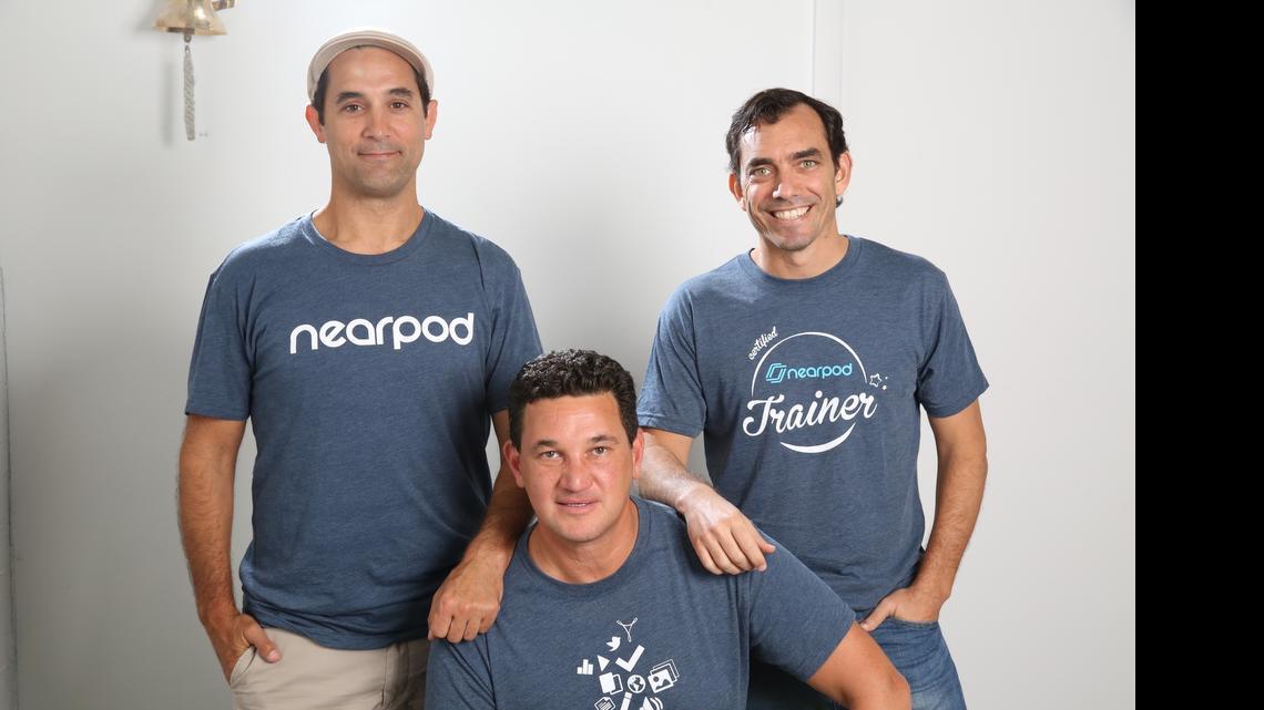 
Guido Kovalskys, Felipe Sommer and Emiliano Abramzon founded and ran Nearpod, an education-technology company based in Aventura.

