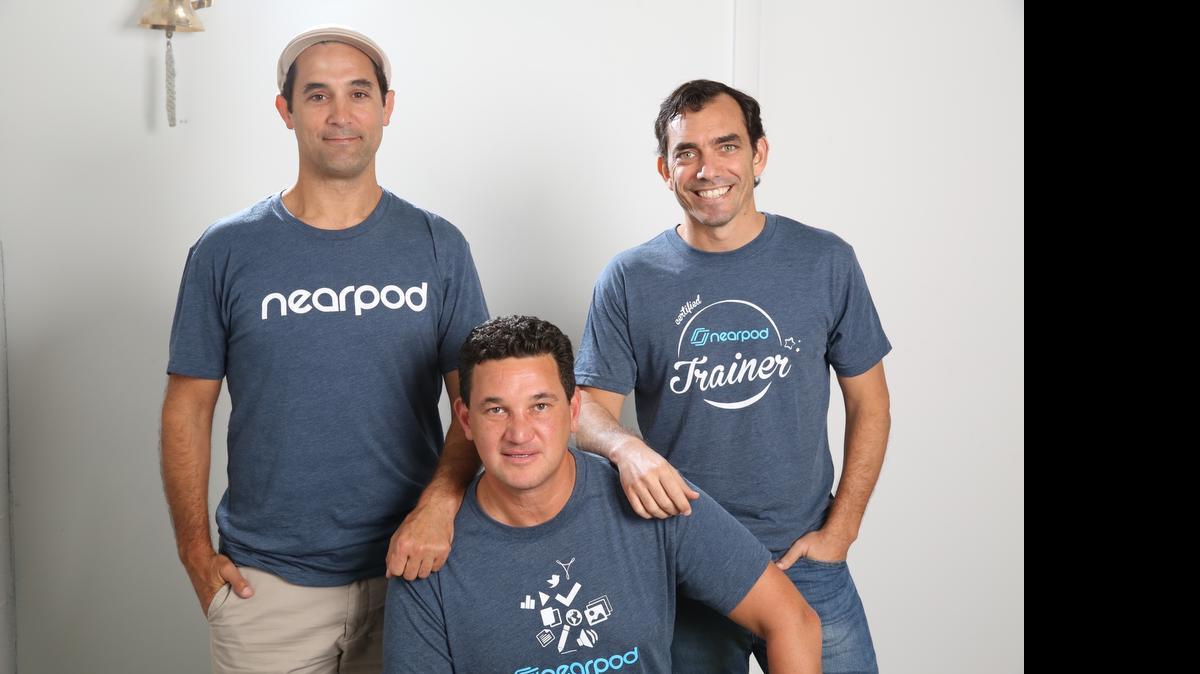 
Guido Kovalskys, Felipe Sommer and Emiliano Abramzon founded and ran Nearpod, an education-technology company based in Aventura.

