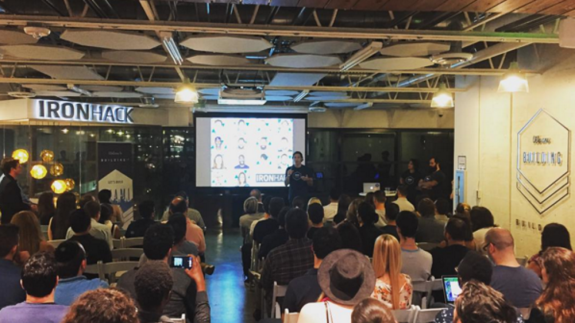 Ironhack coding school launched in Miami one year ago. At its recent Hackshow at Building.co, students showed off the projects they built during the eight-week course.