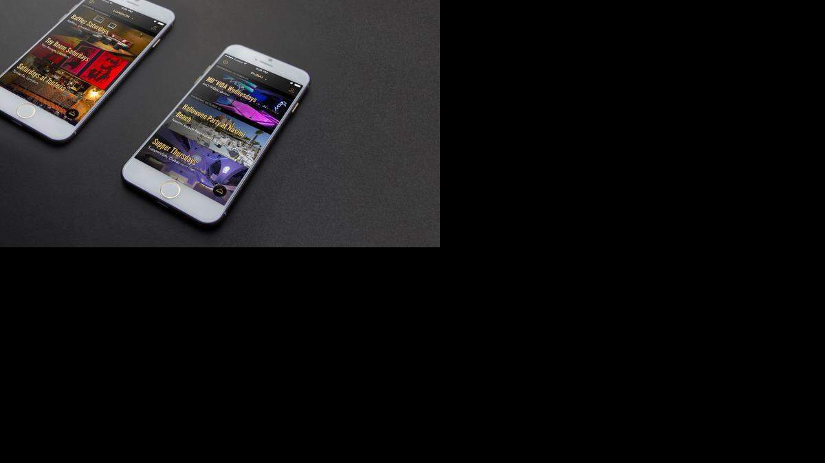 
InList, an app for finding and booking the hottest clubs in more than 200 venues around the world, is available for iPhone and Android. 
