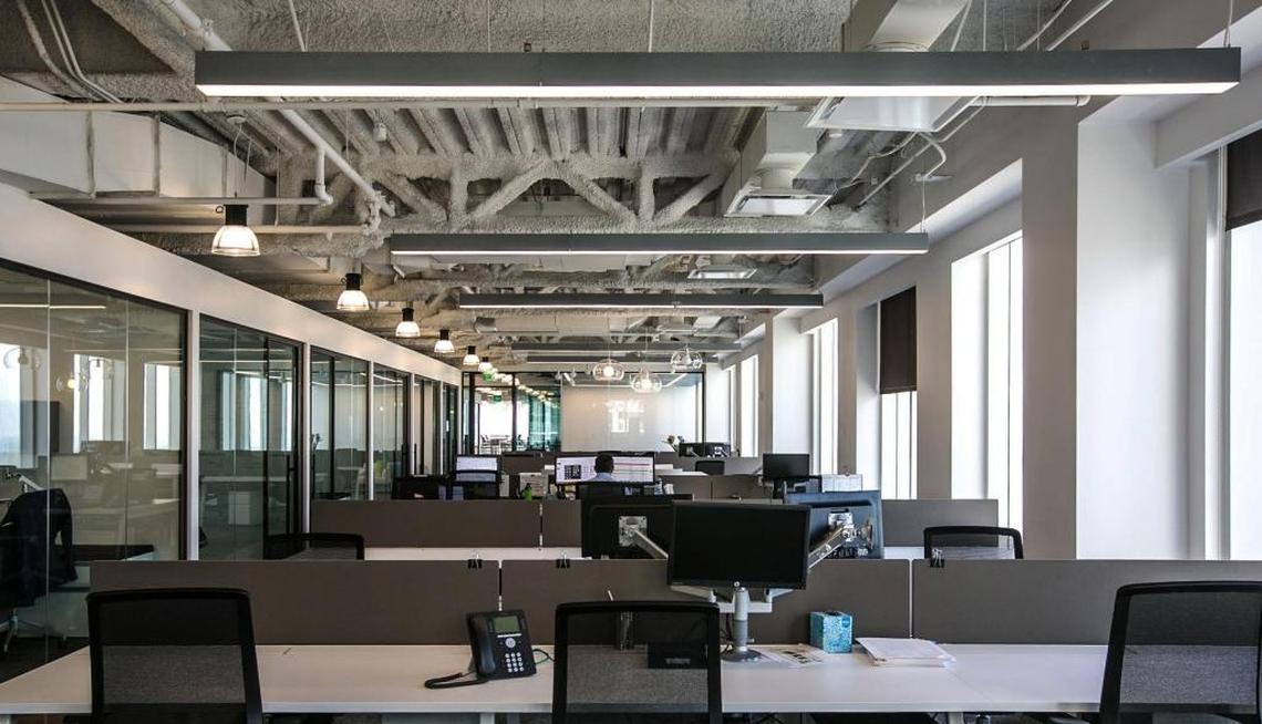 This is a work-space area of Acticall Sitel, which moved its headquarters to 600 Brickell Ave.