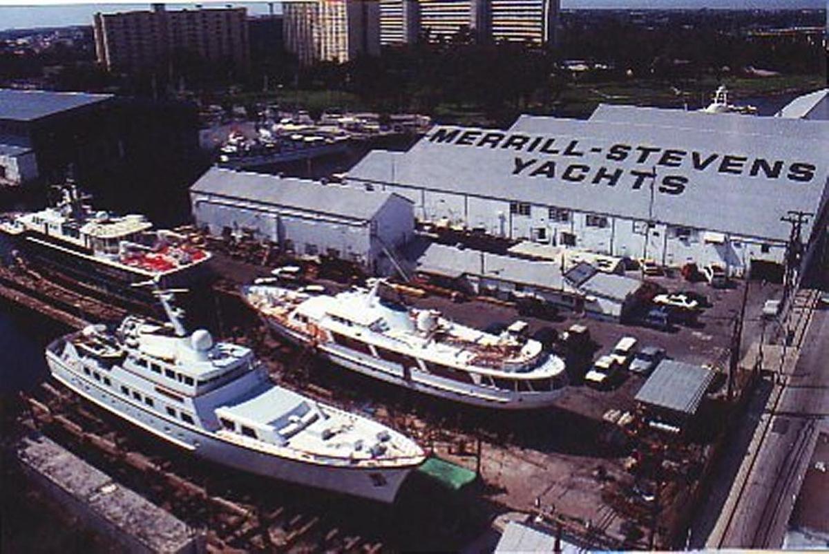 The Merrill-Stevens boatyard has had a storied history.