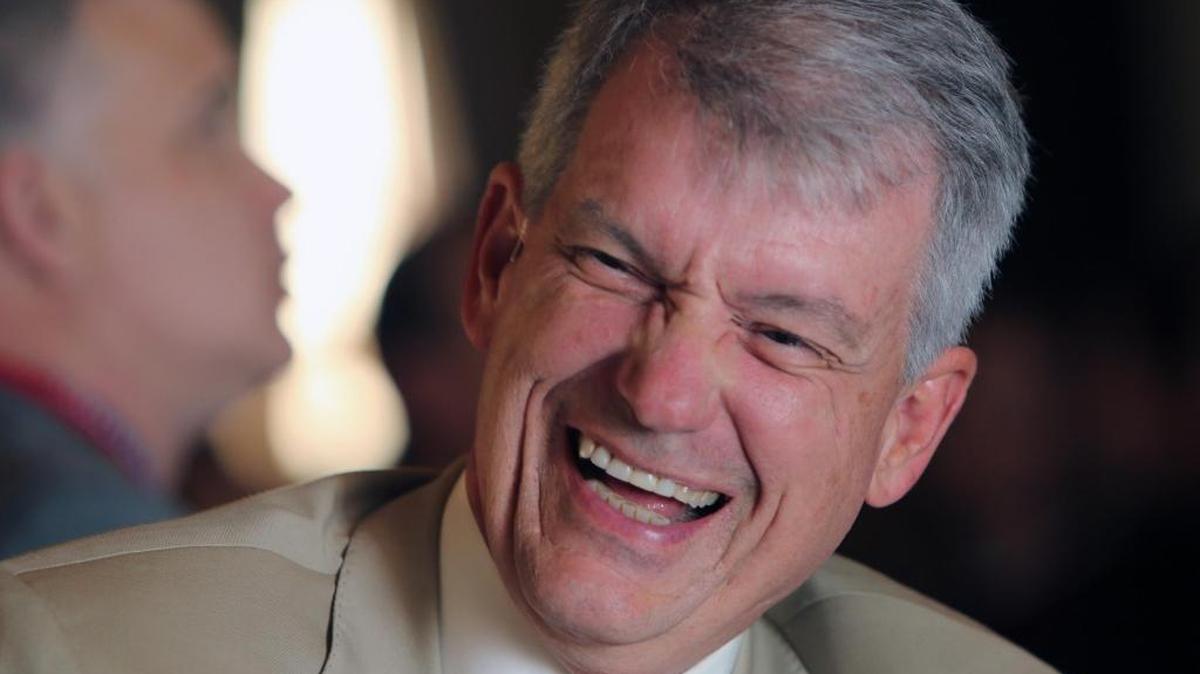 Wells Fargo CEO Tim Sloan, at the Greater Miami Chamber of Commerce economic summit at the Biltmore Hotel in Coral Gables on Tuesday, Jan. 30, 2018.
