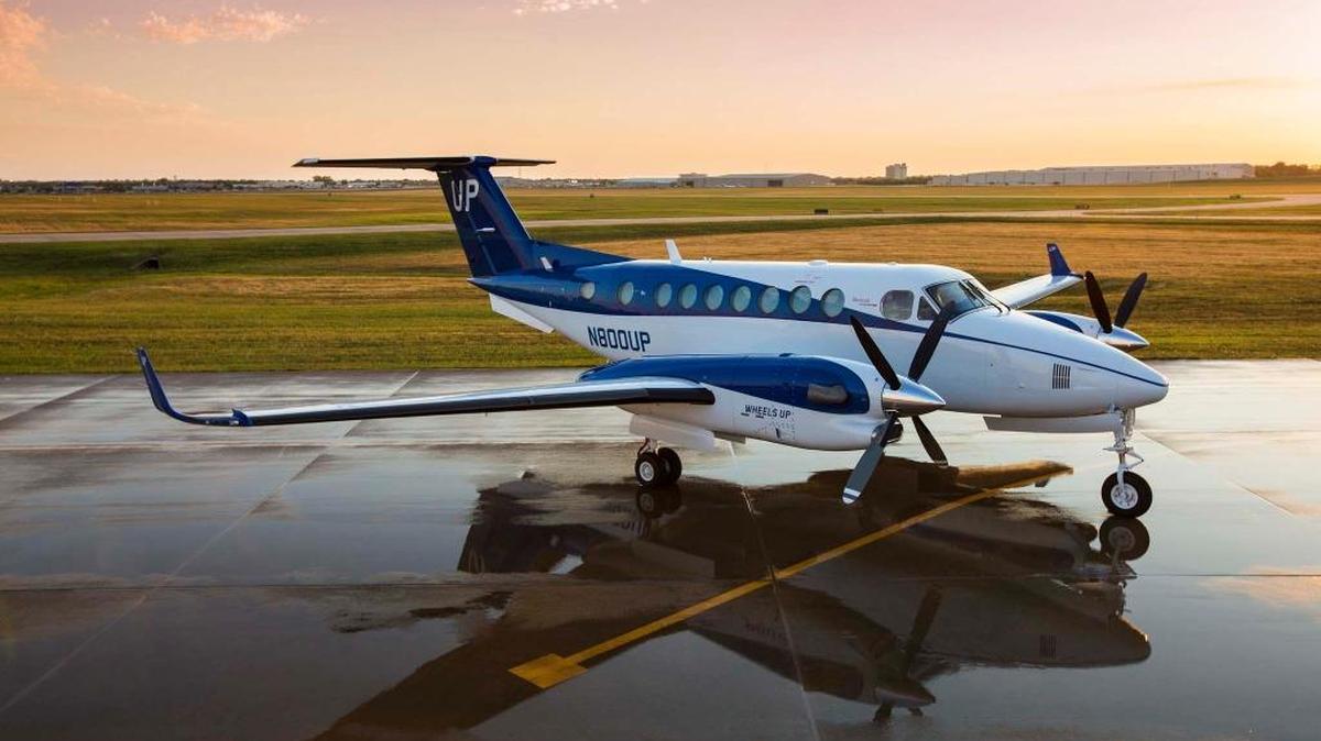 Wheels UP King Air 350i aircraft. The aviation company will start offering flights to Havana from 18 airports.