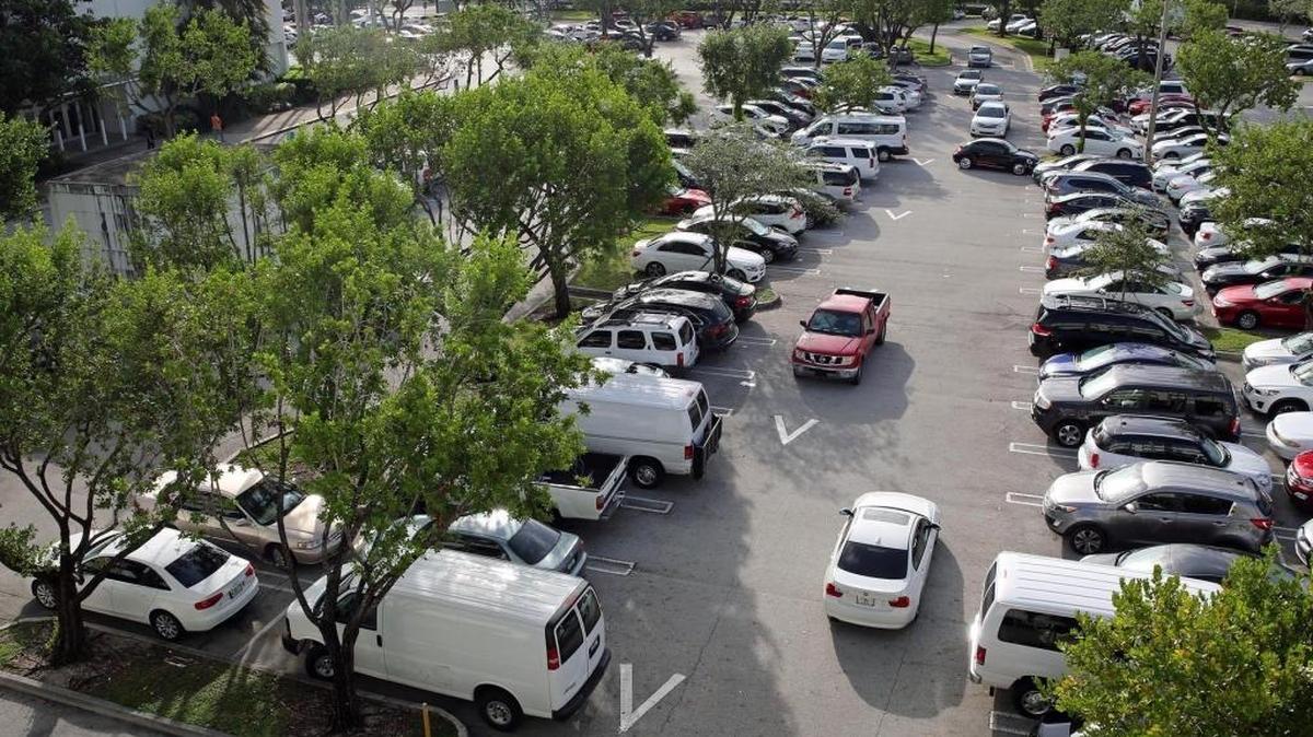 Parking spots at Dadeland Mall can be hard to find, especially during big shopping weekends.