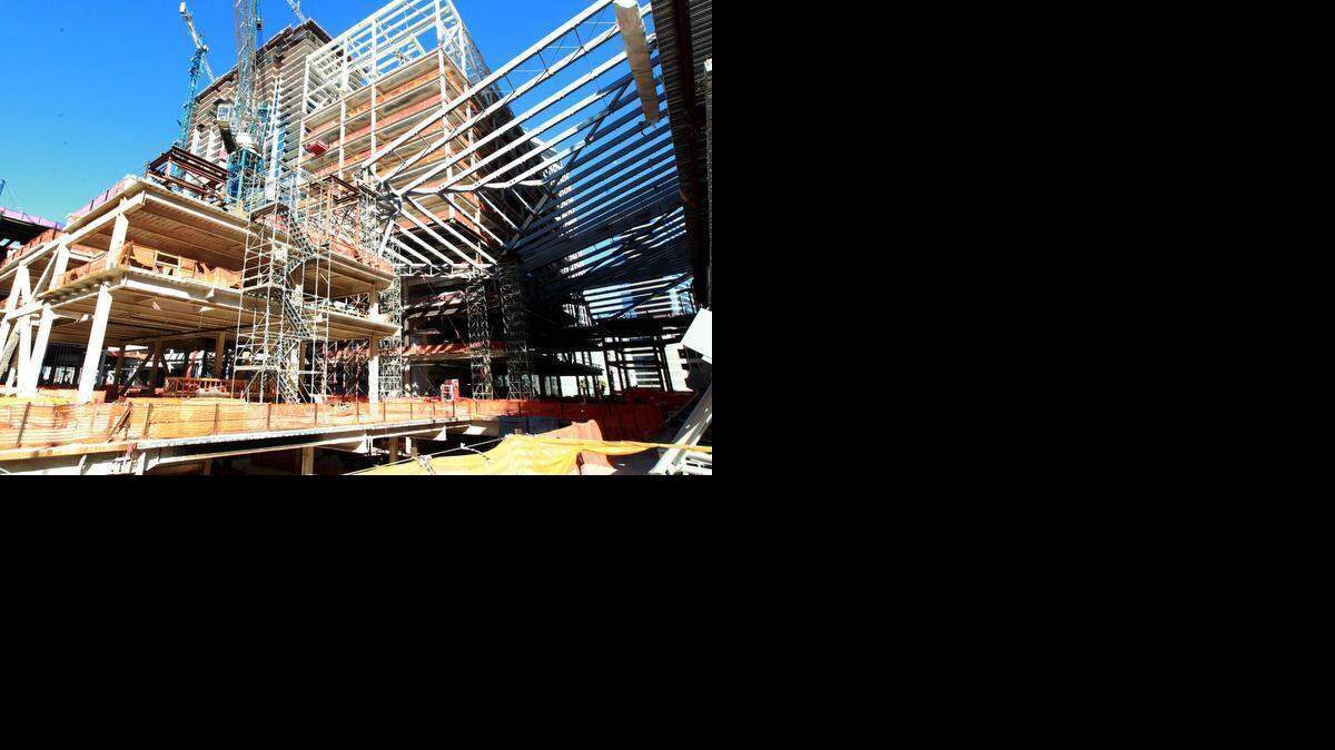 
Construction is ongoing at Brickell City Centre, a $1 billion mixed-use development project in downtown Miami.
