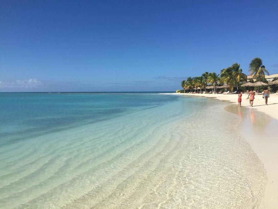 Jumby Bay Island resort in Antigua on Nov. 28, 2017. The island suffered minimal damage from the hurricanes.