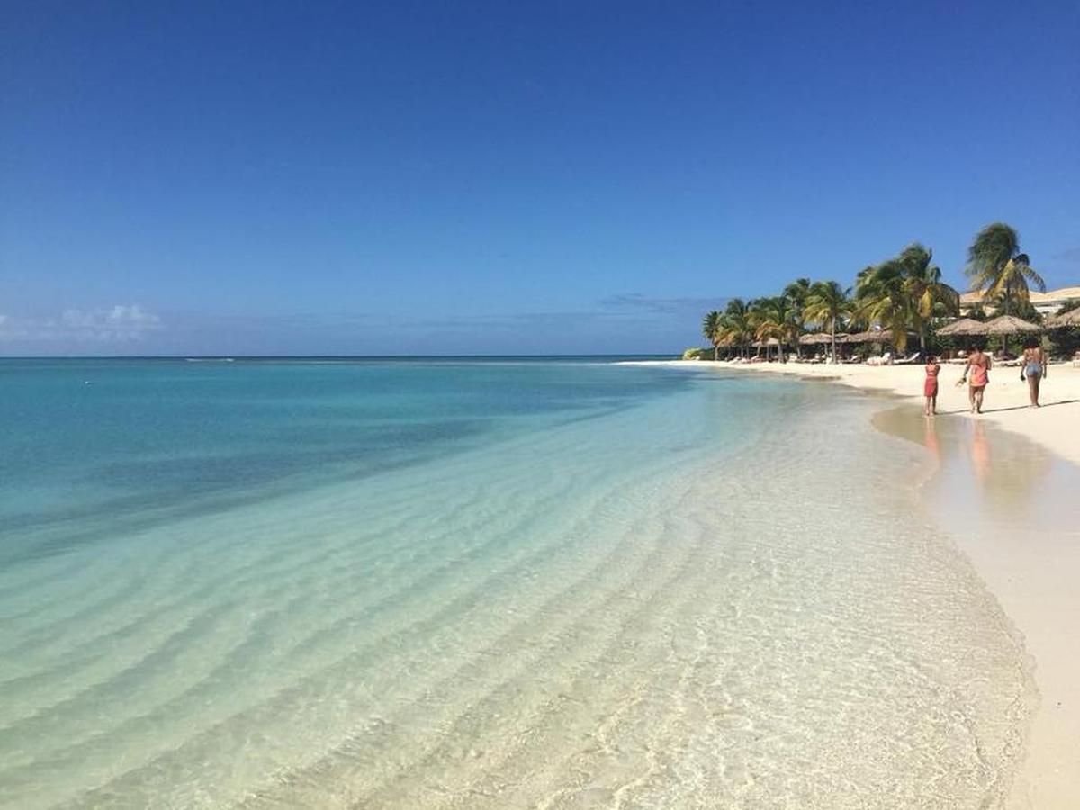 Jumby Bay Island resort in Antigua on Nov. 28, 2017. The island suffered minimal damage from the hurricanes.
