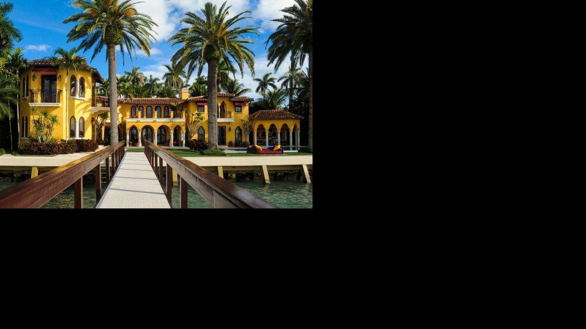 
Enrique Iglesias’ former home, Villa Jasmine, at 1771 North View Drive in Miami Beach.
