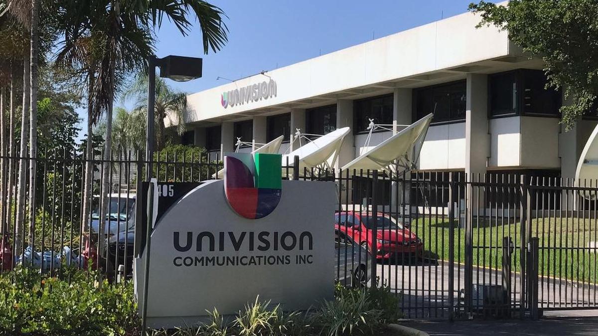 Univision headquarters in Doral on Wednesday, November 16, 2016.