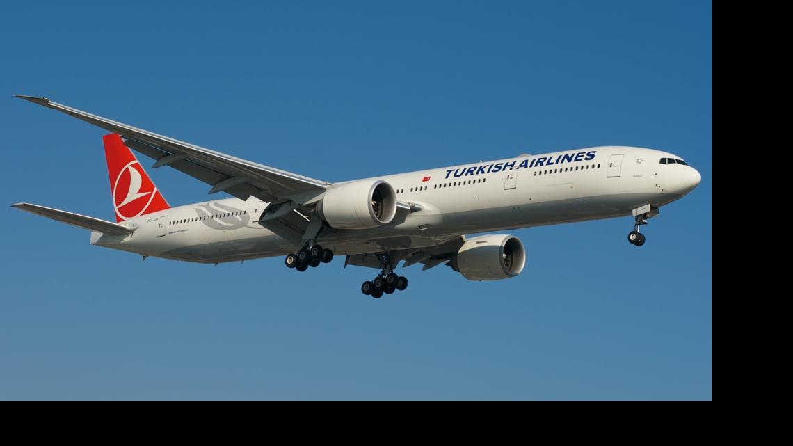
Turkish Airlines will use a Boeing 777-300ER, shown here, for the Miami-Istanbul route starting in October.

