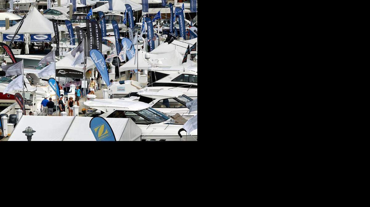 
A job fair will be held as part of the Fort Lauderdale International Boat Show. The show, shown in this 2011 file photo, attracts boating enthusiasts to sites throughout Fort Lauderdale.

