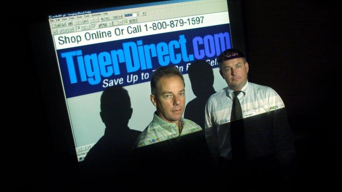 Carl Fiorentino (left), once the president of TigerDirect was sentenced to 6 1/2 years in prison on bribery charges. Gilbert Fiorentino (right), the CEO, got five years.